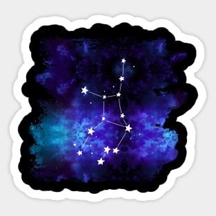 Virgo Galaxy Sticker